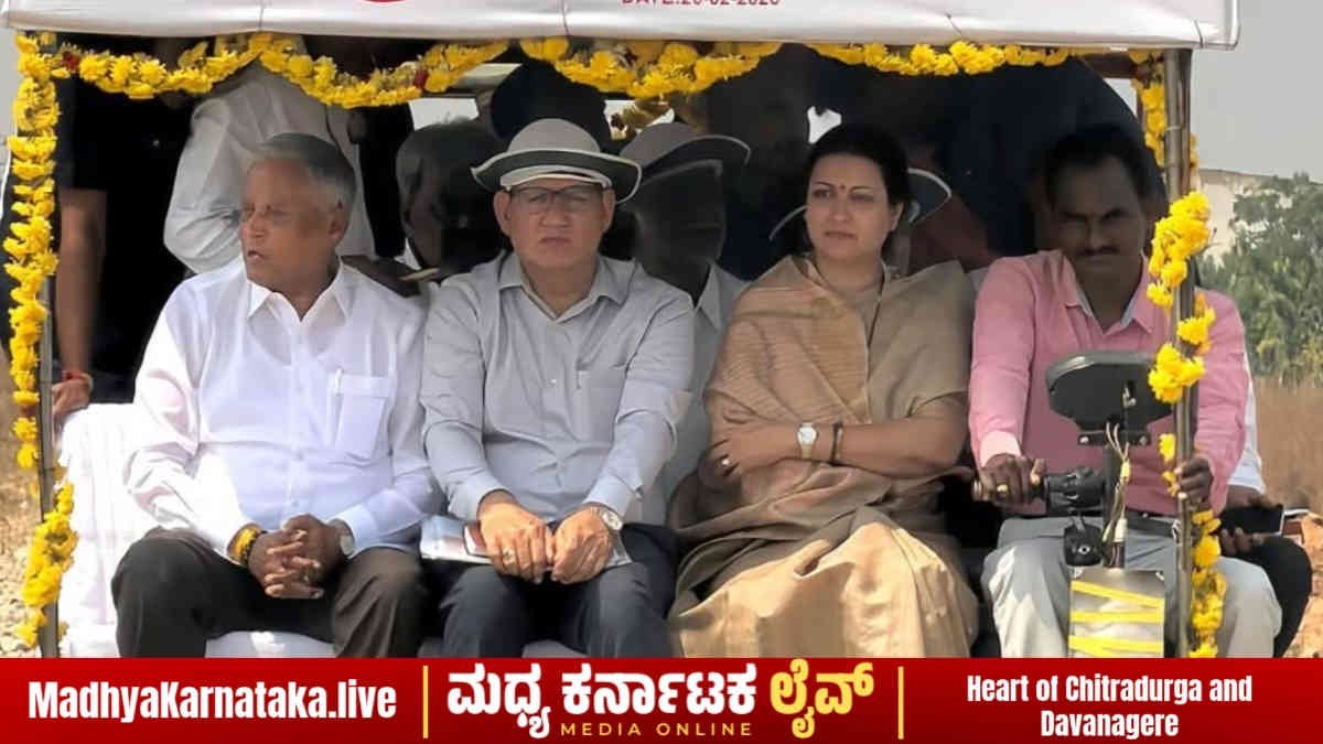 ಮಧ್ಯ ಕರ್ನಾಟಕದ ಜನತೆಗೆ ಭರ್ಜರಿ ಸಿಹಿಸುದ್ದಿ: ದಾವಣಗೆರೆ-ಚಿತ್ರದುರ್ಗ-ತುಮಕೂರು ನೇರ ರೈಲ್ವೆ ಯೋಜನೆಗೆ ₹7,800 ಕೋಟಿ ಬಂಪರ್!