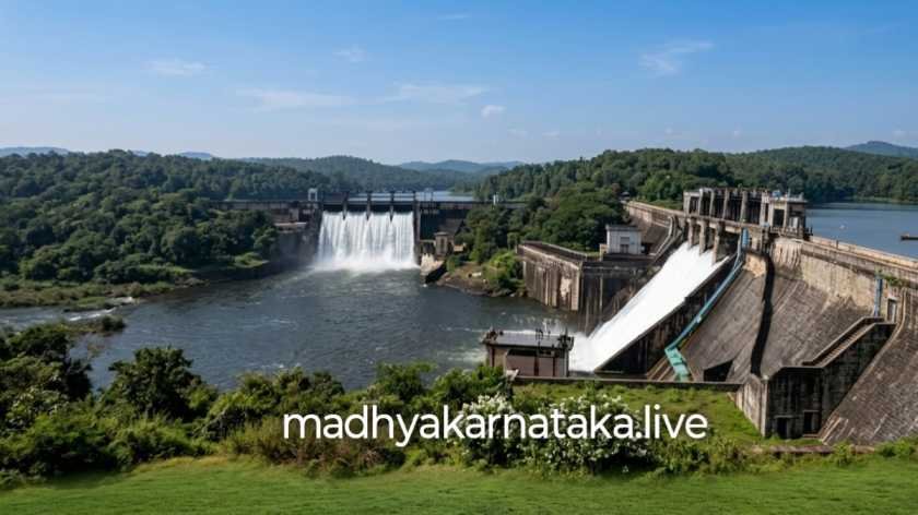 ಭದ್ರಾ ಜಲಾಶಯದ ಇಂದಿನ ನೀರಿನ ಮಟ್ಟ: ಇಂದಿನ ಒಳಹರಿವು ಮತ್ತು ಹೊರಹರಿವಿನ ಸಂಪೂರ್ಣ ಮಾಹಿತಿ