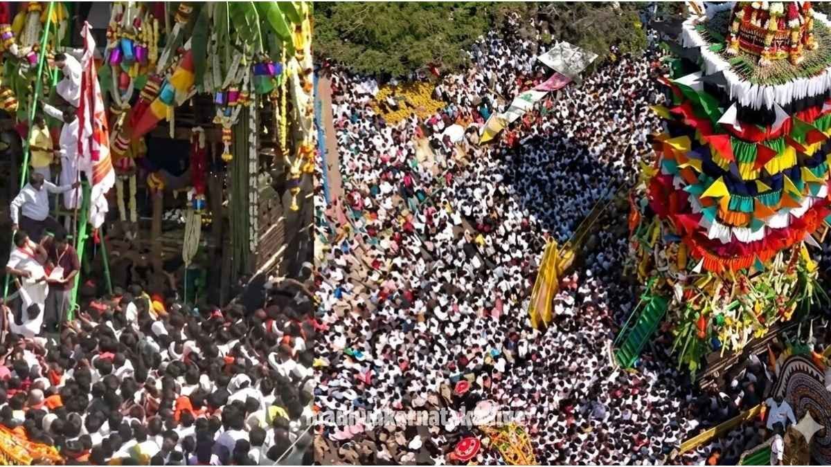 ನಾಯಕನಹಟ್ಟಿ ಶ್ರೀ ಗುರು ತಿಪ್ಪೇರುದ್ರಸ್ವಾಮಿಯ ಅದ್ದೂರಿ ರಥೋತ್ಸವ: ಲಕ್ಷಾಂತರ ಭಕ್ತರ ಸಮ್ಮುಖದಲ್ಲಿ ಜರುಗಿದ ಮಧ್ಯ ಕರ್ನಾಟಕದ ದೊಡ್ಡ ಜಾತ್ರೆ!