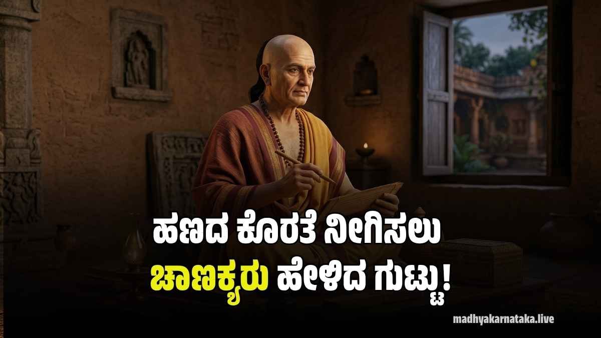 ಆರ್ಥಿಕ ಸಂಕಷ್ಟಕ್ಕೆ ಗುಡ್‌ಬೈ: ಚಾಣಕ್ಯರು ಹೇಳಿದ ಈ 5 ಸೂತ್ರ ಪಾಲಿಸಿದರೆ ನಿಮ್ಮ ಬಳಿ ಹಣ ಸದಾ ಇರುತ್ತೆ!