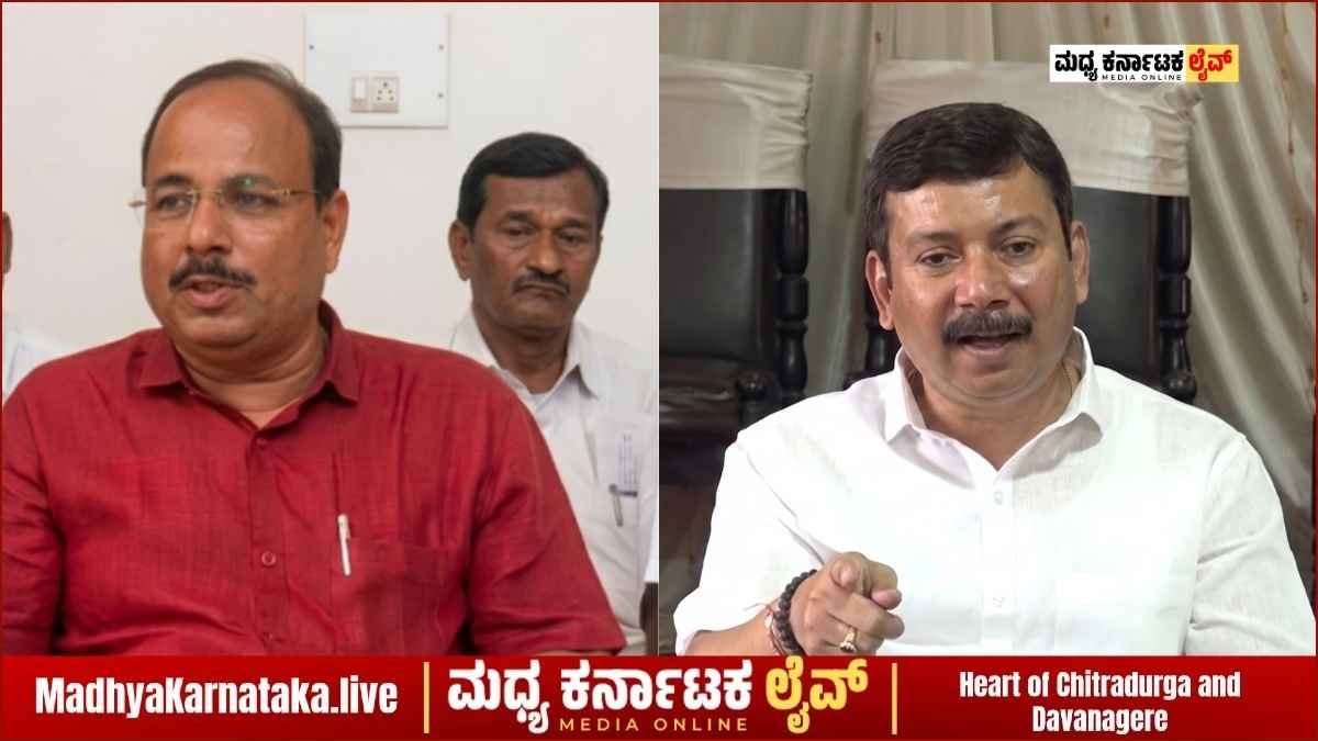 H.S. Nagaraj addressing media about Panchamasali Peetha and Kudalasangama fund controversy.