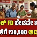 ಬ್ಯಾಂಕ್ FD ಮರೆತುಬಿಡಿ: ಹಿರಿಯ ನಾಗರಿಕರಿಗೆ ಪೋಸ್ಟ್ ಆಫೀಸ್‌ನಿಂದ ತಿಂಗಳಿಗೆ ₹20,500 ಖಚಿತ ಆದಾಯ!