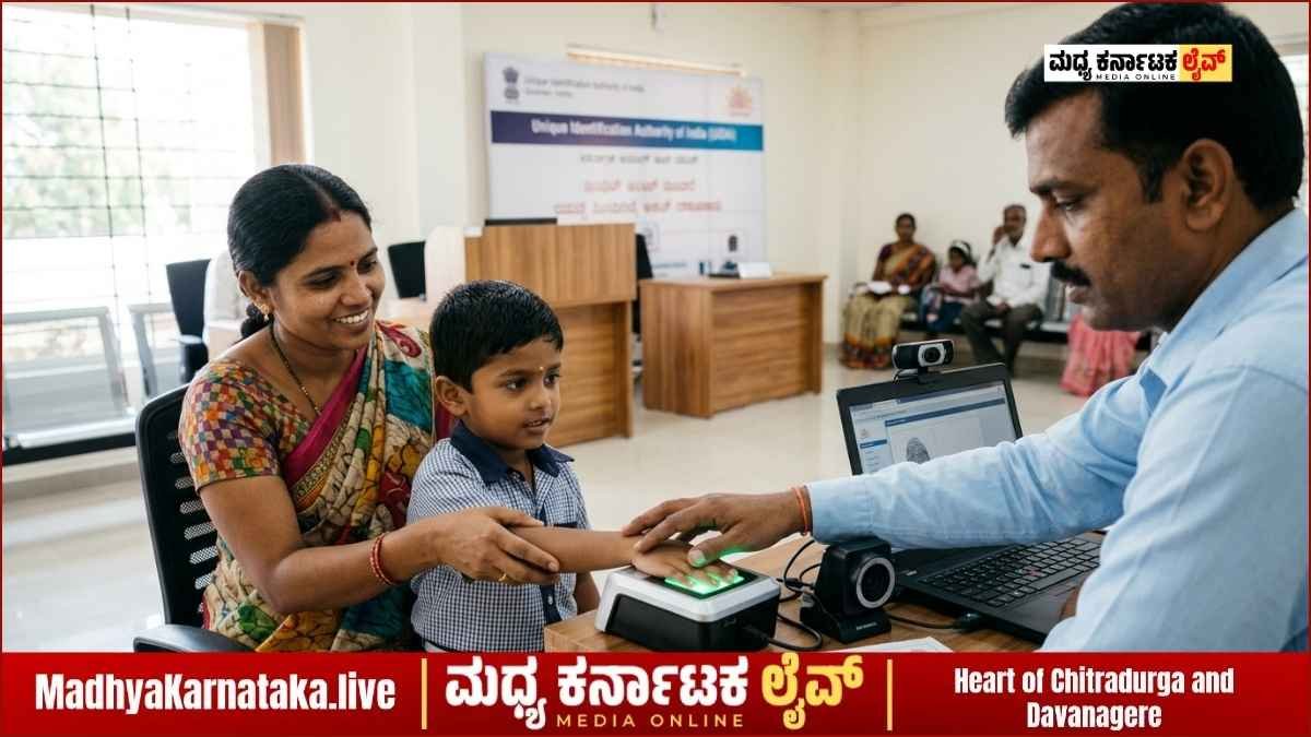 ಮಕ್ಕಳ ಆಧಾರ್ ಕಾರ್ಡ್ ಅಪ್‌ಡೇಟ್ ಮಾಡಲು ಸೆಪ್ಟೆಂಬರ್ 30 ಕೊನೆಯ ದಿನ: ಉಚಿತ ನವೀಕರಣಕ್ಕೆ ಜಿಲ್ಲಾಡಳಿತ ಕರೆ