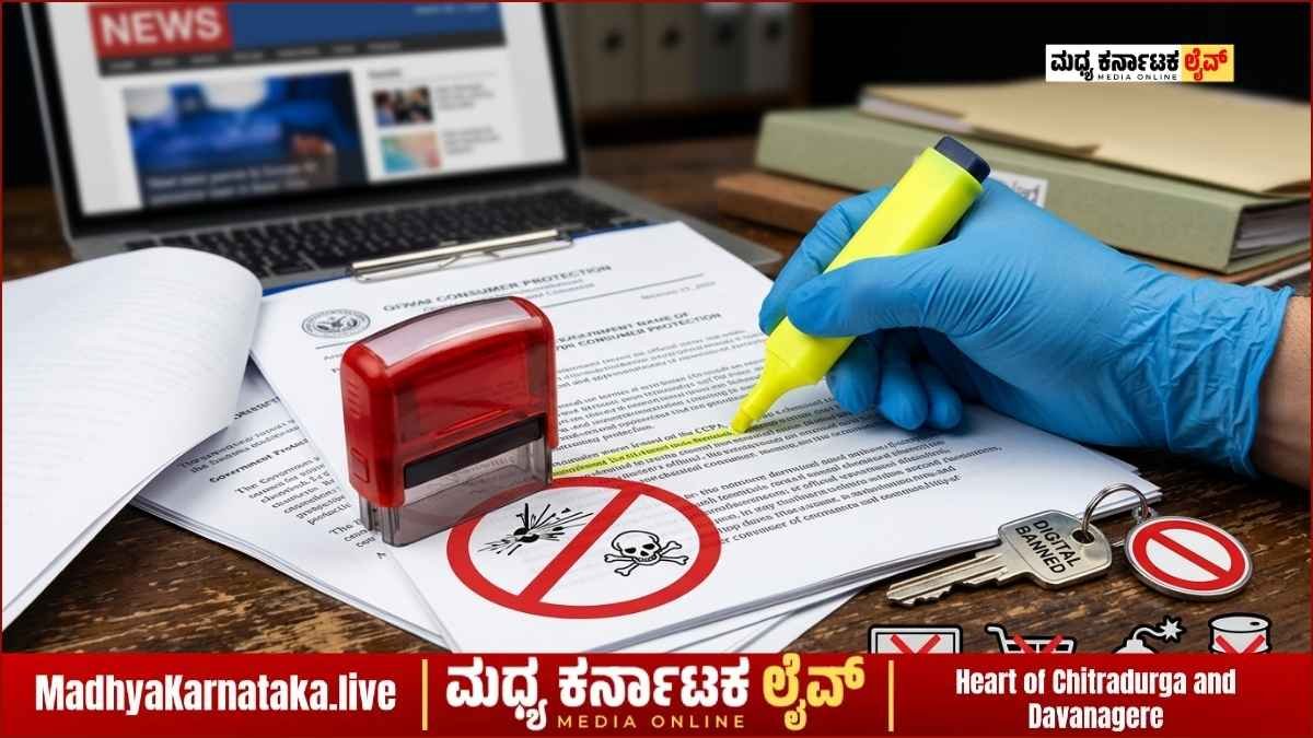 ಆನ್‌ಲೈನ್‌ನಲ್ಲಿ ಸ್ಫೋಟಕ, ಅಪಾಯಕಾರಿ ರಾಸಾಯನಿಕ ಮಾರಾಟಕ್ಕೆ ಬ್ರೇಕ್; ಇ-ಕಾಮರ್ಸ್ ಸಂಸ್ಥೆಗಳಿಗೆ CCPA ನೋಟಿಸ್!