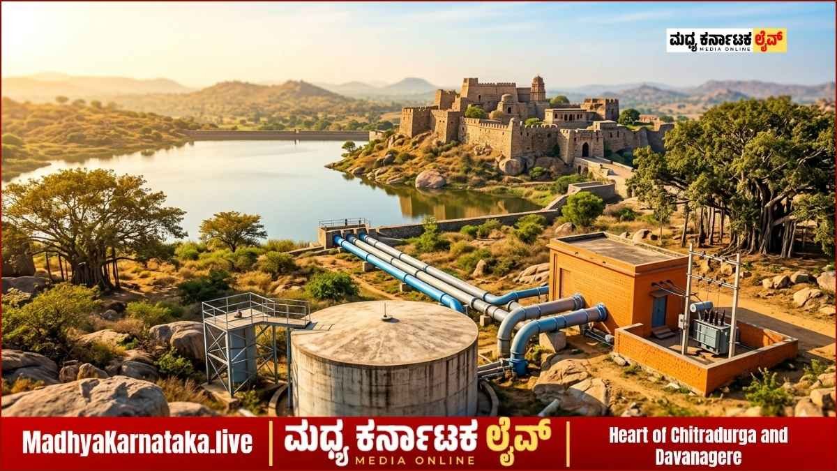 ಕೋಟೆನಾಡು ಜನರೇ ಗಮನಿಸಿ: ಚಿತ್ರದುರ್ಗದಲ್ಲಿ ಎರಡು ದಿನ ಕುಡಿಯುವ ನೀರು ಸರಬರಾಜು ಸ್ಥಗಿತ!