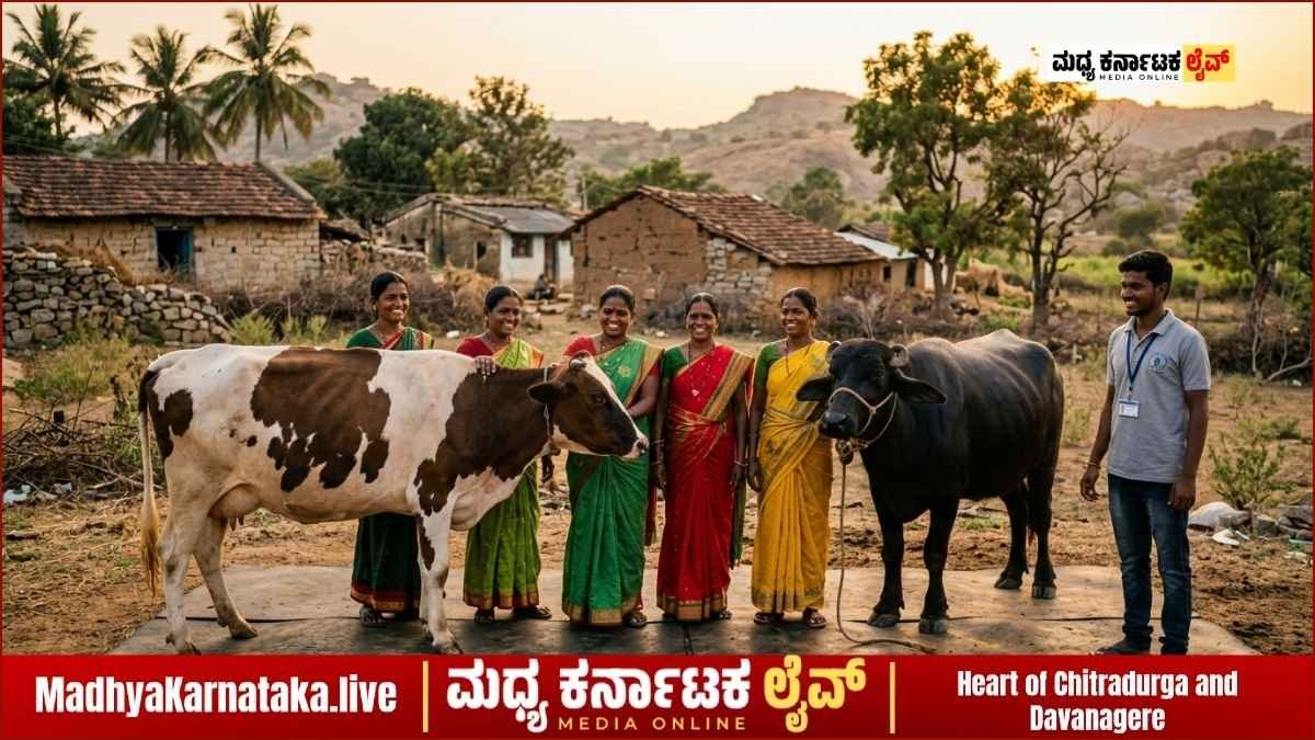 ಚಿತ್ರದುರ್ಗ ಜಿಲ್ಲೆಯ ಸ್ವಸಹಾಯ ಗುಂಪಿನ ಮಹಿಳೆಯರಿಗೆ ಸಹಾಯಧನದಲ್ಲಿ ಹಸು, ಎಮ್ಮೆ ವಿತರಣೆ: ಅರ್ಜಿ ಆಹ್ವಾನ