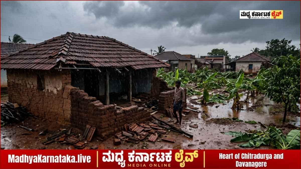 ಮಳೆ ವರದಿ: ಚಿತ್ರದುರ್ಗ ಜಿಲ್ಲೆಯಲ್ಲಿ 11.5 ಮಿ.ಮೀ ಮಳೆ