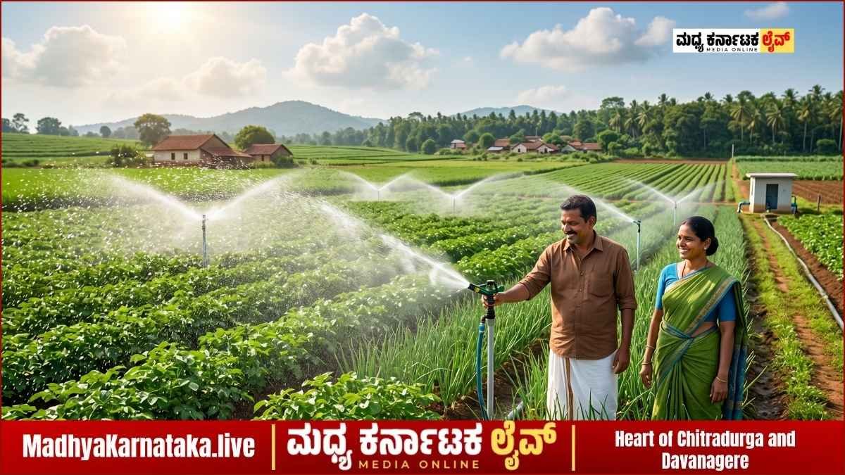 ರೈತರಿಗೊಂದು ಸಿಹಿ ಸುದ್ದಿ: ಸ್ಪಿಂಕ್ಲರ್ ಮತ್ತು ಹನಿ ನೀರಾವರಿಗೆ ಭಾರಿ ಸಬ್ಸಿಡಿ; ಅರ್ಜಿ ಸಲ್ಲಿಸುವುದು ಹೇಗೆ? ಇಲ್ಲಿದೆ ಕಂಪ್ಲೀಟ್ ಡಿಟೇಲ್ಸ್!