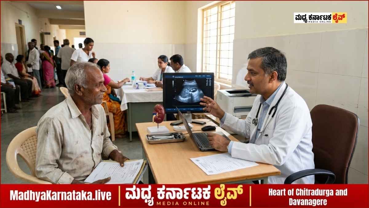 ಚಿತ್ರದುರ್ಗ: ನಾಳೆ ಉಚಿತ ಮೂತ್ರಕೋಶ ತಪಾಸಣಾ ಶಿಬಿರ; ಸಾರ್ವಜನಿಕರಿಗೆ ಸುವರ್ಣಾವಕಾಶ!