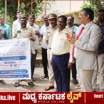 ಸಂಚಾರಿ ನಿಯಮ ಉಲ್ಲಂಘನೆ ದಂಡದಲ್ಲಿ ಶೇ.50 ರಿಯಾಯಿತಿ: ಚಿತ್ರದುರ್ಗದಲ್ಲಿ ಜಾಗೃತಿ ಅಭಿಯಾನಕ್ಕೆ ಚಾಲನೆ